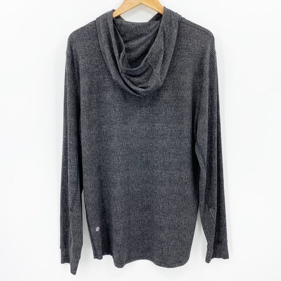 lululemon Long Sleeve Hooded Pullover Active Shirt - Picture 4 of 8